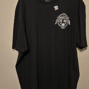 WWE Stone Cold Steve Austin Black Tee